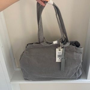 NWT Lucky Brand Gray Expandable Tote